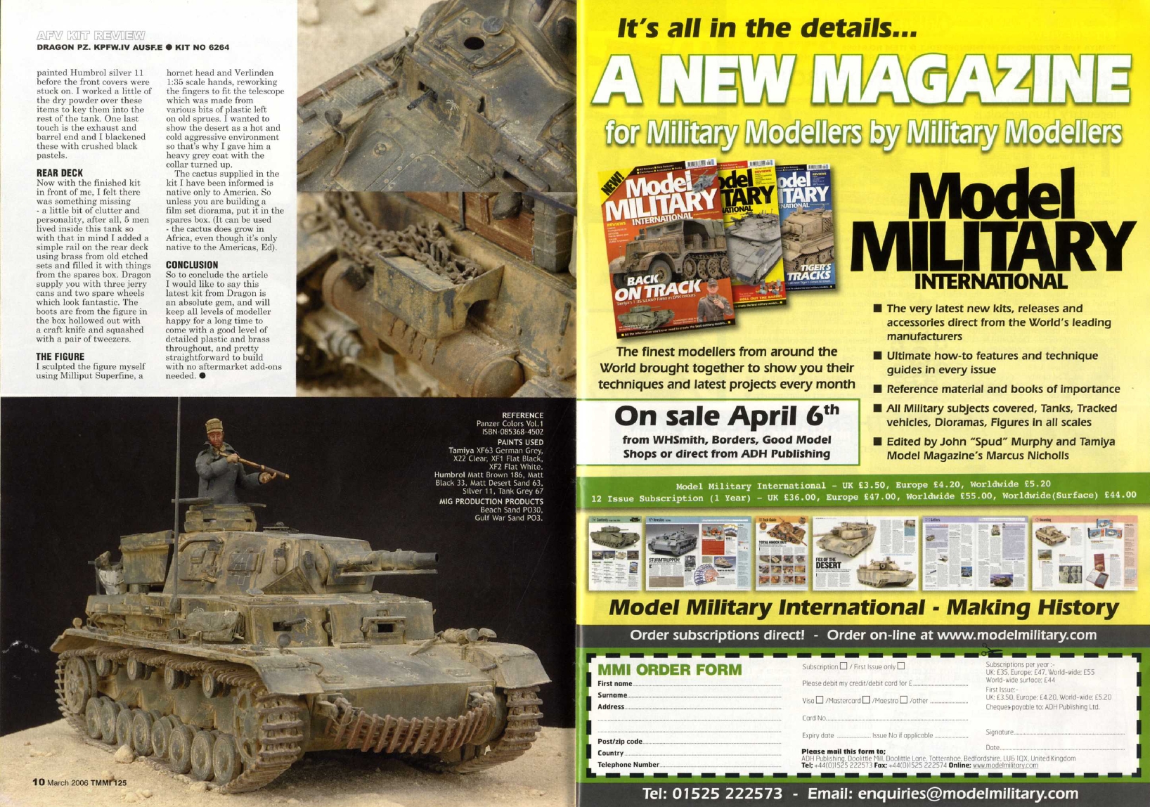 Tamiya Model Magazine 125 (2006-03)